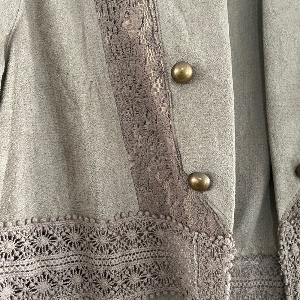 Sand colored duster jacket - Picture 2 of 3